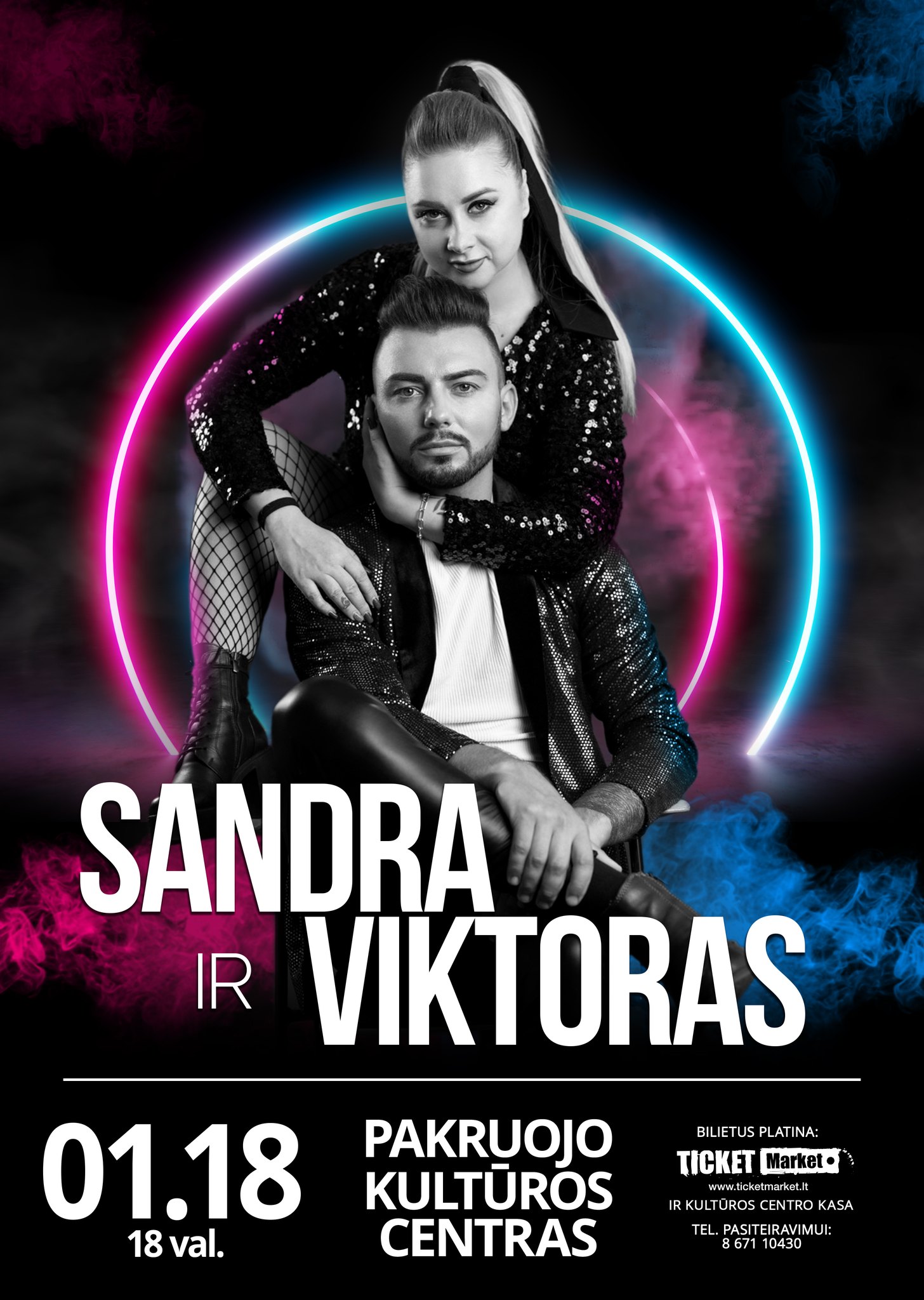Sandra ir Viktoras kviečia į savo koncertą!