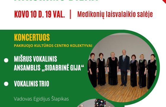 Lietuvos Nepriklausomybės atkūrimo dienos koncertas Medikoniuose