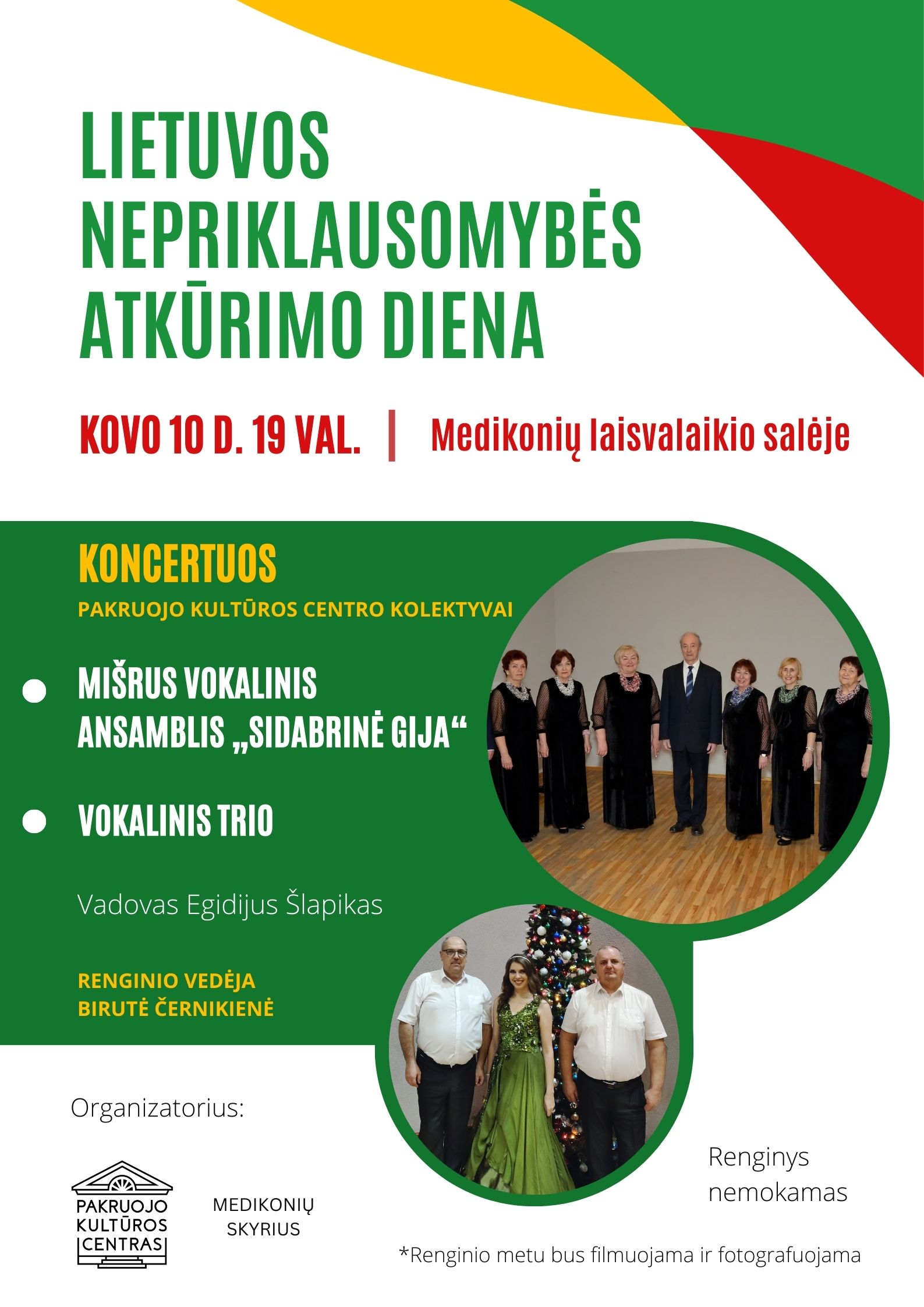 Lietuvos Nepriklausomybės atkūrimo dienos koncertas Medikoniuose
