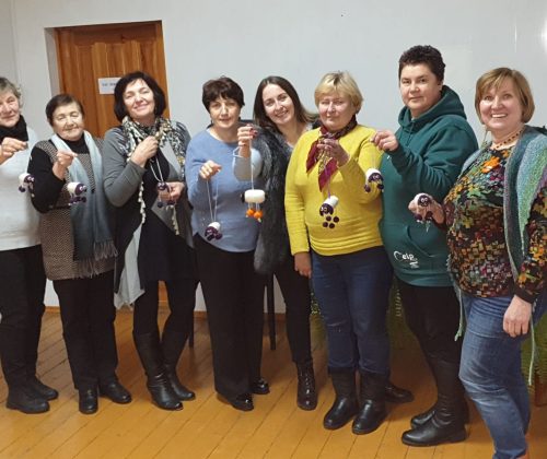 Edukacija „Vėlimas adata iš vilnos pluošto“ Klovainiuose