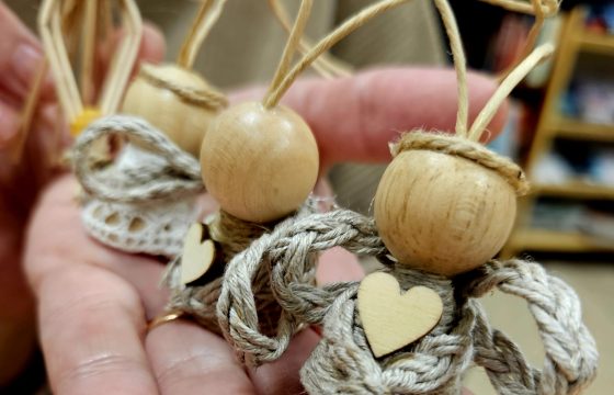 Edukacinis užsiėmimas „Rankų darbo angeliukas“ Balsiuose