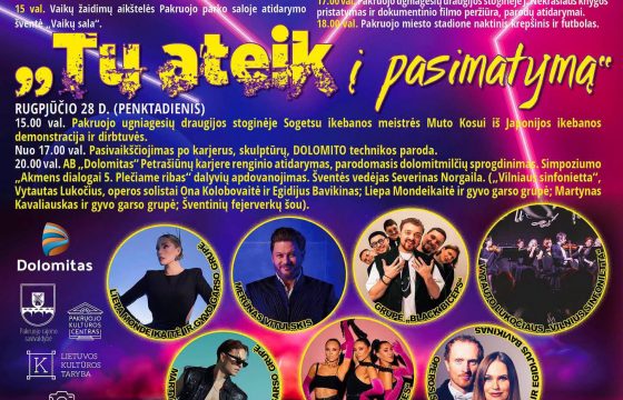 PAKRUOJO ŠVENTĖS 2026 PROGRAMA
