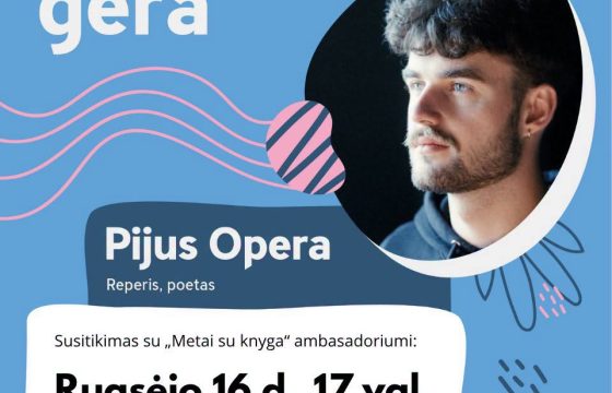 Biblioteka kviečia – „Metai su knyga: skaityti gera!“