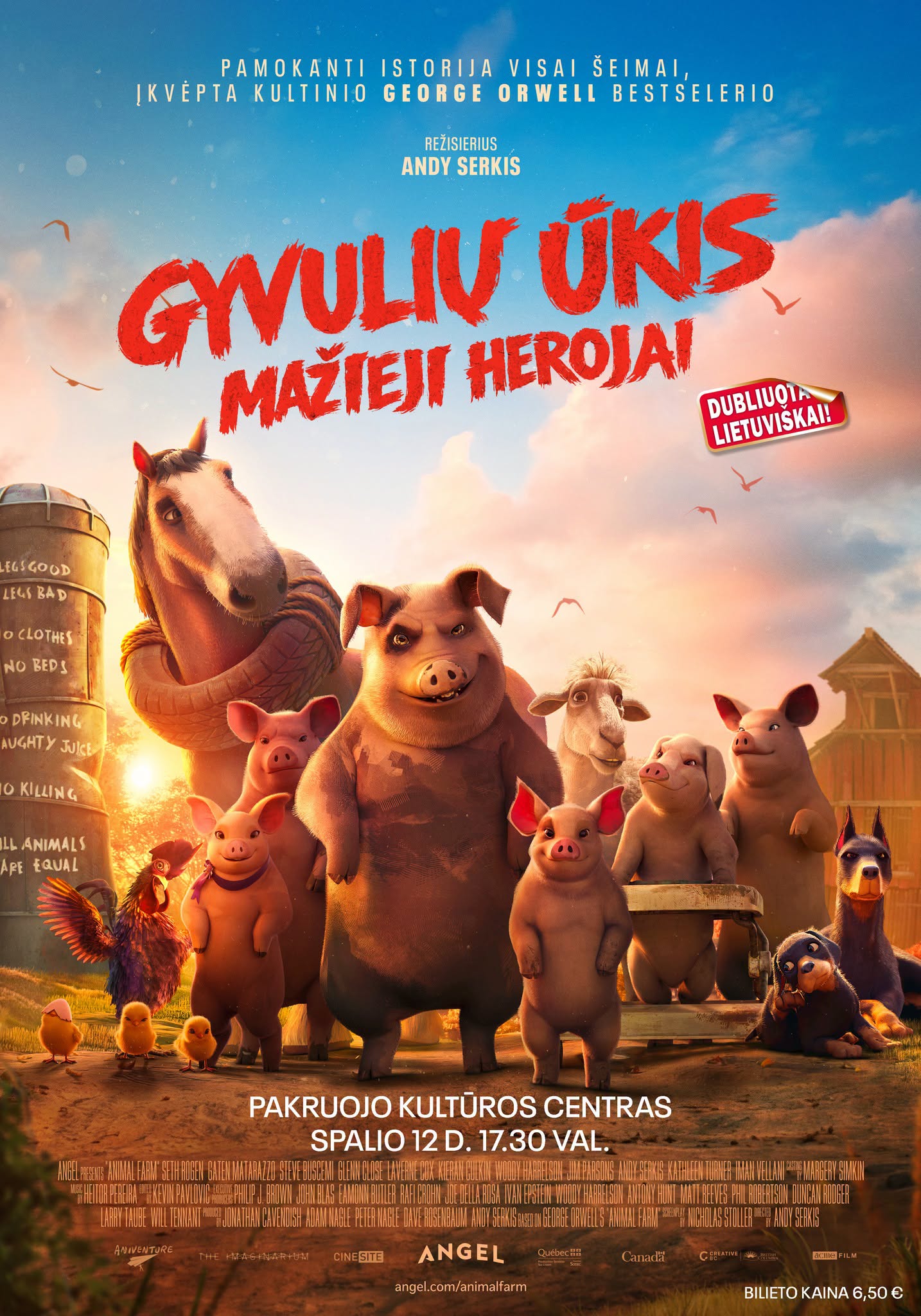 „GYVULIŲ ŪKIS: MAŽIEJI HEROJAI“